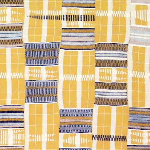 K149 African fabric kente per yard yellow/ red/ Blue kente Fabric/ kente  Wax print/ kente cloth/ Material